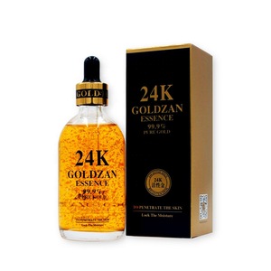 24K Nano Gold Crystal Nutrition Liquid Moisturizing Anti Wrinkle Ageless Skin Care Essence 24k Gold Serum Facial Serum 100ml