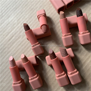 8 color pink tube vegan lip stick Private Label Smudge Proof Longlasting Matte lipstick