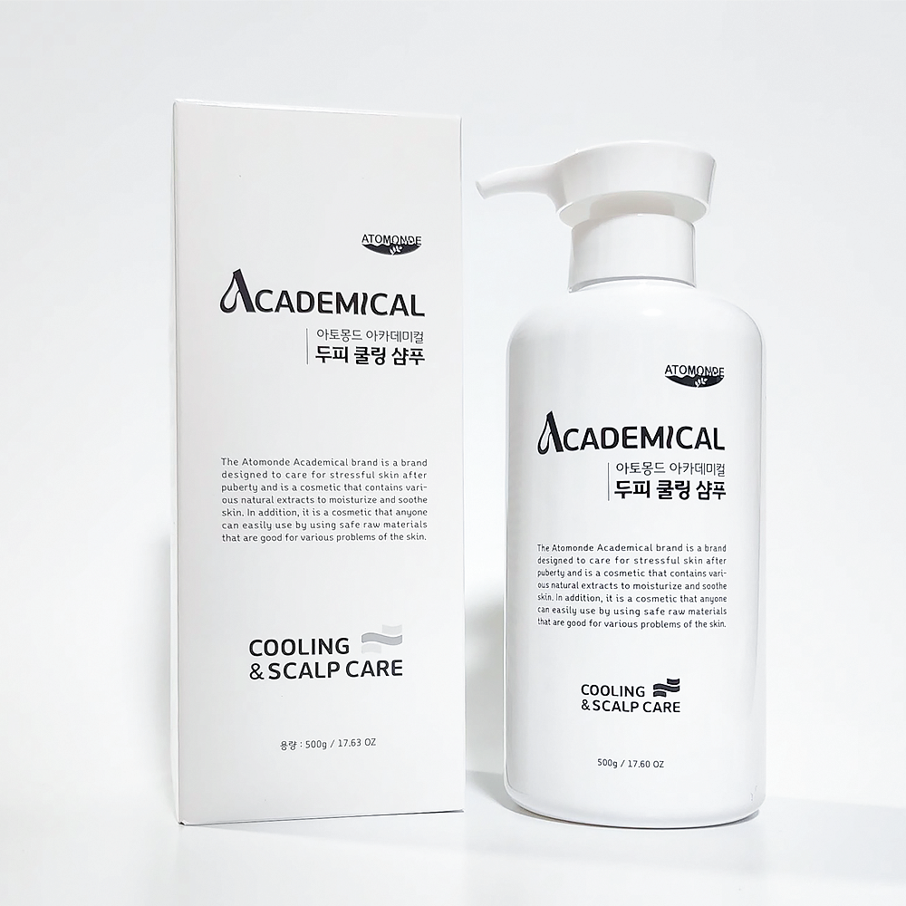 Atomonde Teenage 2-in-1 Cooling Scalp Shampoo & Conditioner 500ml Allergy-Friendly OEM ODM