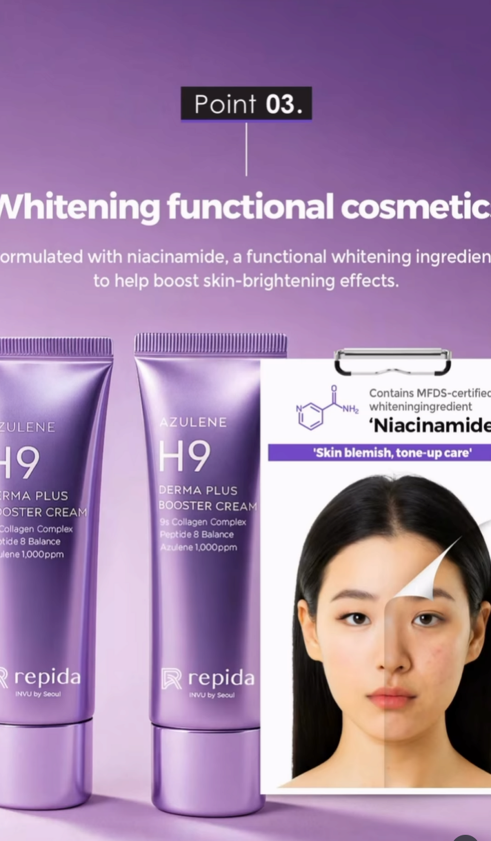 Azulene H9 Derma Plus Booster Cream 
