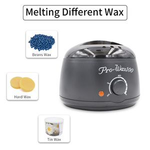 Best Selling Products 2018 In Customize Private Label 500CC Electric Wax Melter Pot Pro-Wax 100 Wax Heater Black