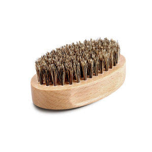 Best Small Boar Bristle Barber Brush Beard Shaving Beard Comb and Brush