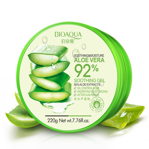Bioaqua soothing aloe vera gel lasting moisture face cream skin care