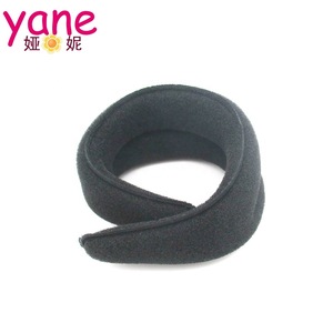 Black Easy Bending sponge Hair Donut Maker Hair Styling Tool hair rollers