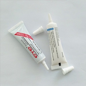 Black&white long lasting false Eye Lashes glue, 3D false Eyelashes mild quick-drying glue,custom packaging eyelash adhesiveEP01