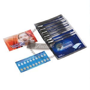 CE 28PCS Custom Logo Natural Anti allergy 5D Advanced Teeth Whitening Strips Multiply Flavors Teeth Whitening Strips