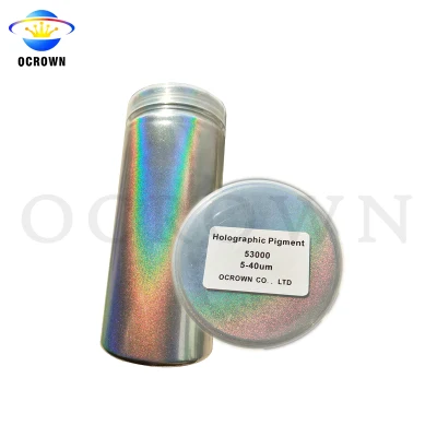 Chrome Mirror Mica Powder Laser Silver Holographic Pigment for Car Paint