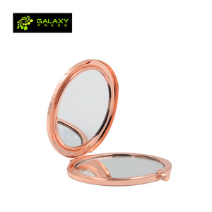 DIY Printable sublimation folding metal compact Sublimation Dressing Mirror Makeup Mirror