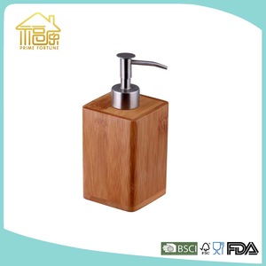 Eco-friendly natural bamboo bathroom bath set