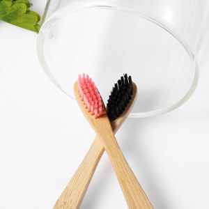 Eco- friendly toothbrushes bamboo 100% biodegradable with Customized Packing and Logo