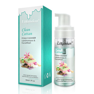 Eyelash Extension Foam Cleanser with Oil Free Natural No Irritation