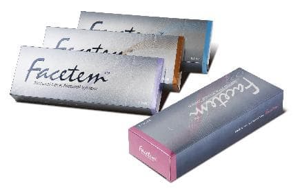 Facetem 0.3cc 0.8cc Dermal Filler Hyaluronic Acid Made in Korea 