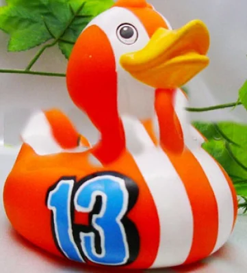 Flag Bath Duck /Fashion Floating Bath Duck /Children Bath Toy/Rubber Duck with Lovely Design