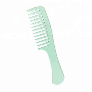 Free Sample Wholesale Two Colors Big Plastic Hair Comb