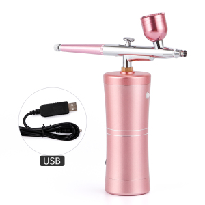 Handheld mini Cordless Makeup Airbrush Spray Gun Airbrush Kit Beauty Airbrush System for Home Use