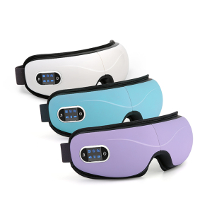 High Frequency Warm Heated Air Pressure Wireless Vibrative Eye Massager Music Eye Massager