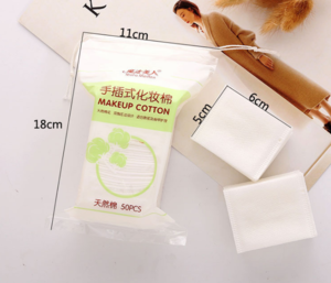 hot sale Cosmetic cotton pads face