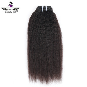 hot sell cuticle aligned virgin straight afro kinky hair extensions raw cambodian brazilian hair