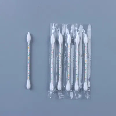 Individual Packing Paper Stick Biodegradable Cotton Swabs