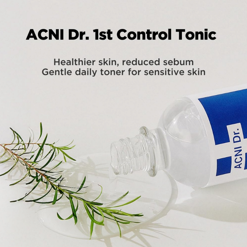 ISOI ACNI Dr. 1st Control Tonic Plant-Based Soothing Formula for Oily Sensitive Skin Sebum Care