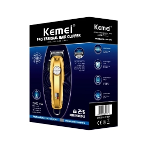 KM-1986 PG Electric Hair Clippers Cordless LCD large capacity Barber Professional Hair Cutting Trimmer Machine