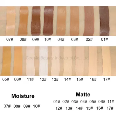 Makeup 30ml Natural Moisturizing Matte Oil Control Lightweight Hydrating Full Coverage Liquid Foundation