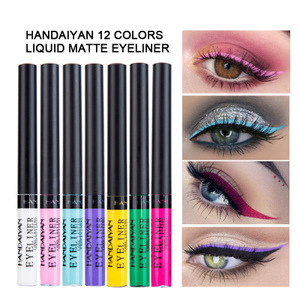 Makeup eyeliner pencil Glitter Eyeshadow Make Up glitter eyeliner For Women Waterproof  Liquid Eyeliner Glitter