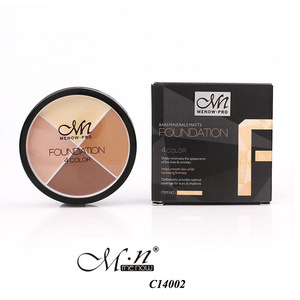 Menow C14002 makeup 4 colors contour cream face camouflage HD palette