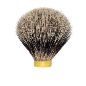 Mens Shaving Brush Gift Pure Best Badger Hair High Grade Chrome + Resin Handle Hand Made OEM/ODM