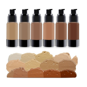 Mineral Ingredient and Face Use make up liquid foundation with your private label
