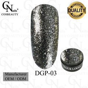 nail polish uv gel Diamond flake platinum professional Gel polish OEM&ODM wholesale nail art nail salon supplies