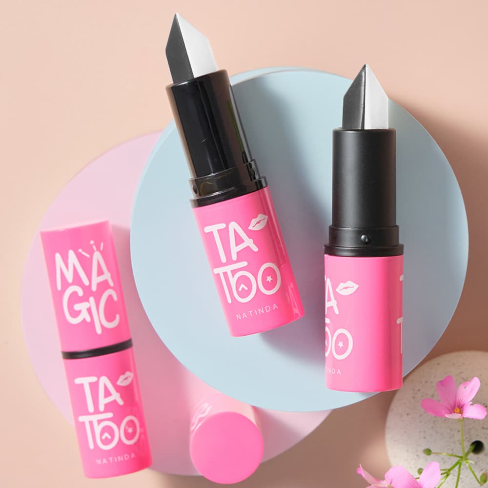 NATINDA Magic Tattoo Lipstick Black&amp;White