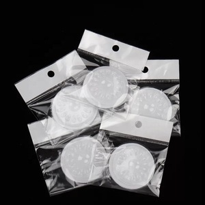 New White Adhesive PVC False Eyelash Case Lash Extension Lifting Table Eyelash And Glue Holder Permanent Makeup Tool