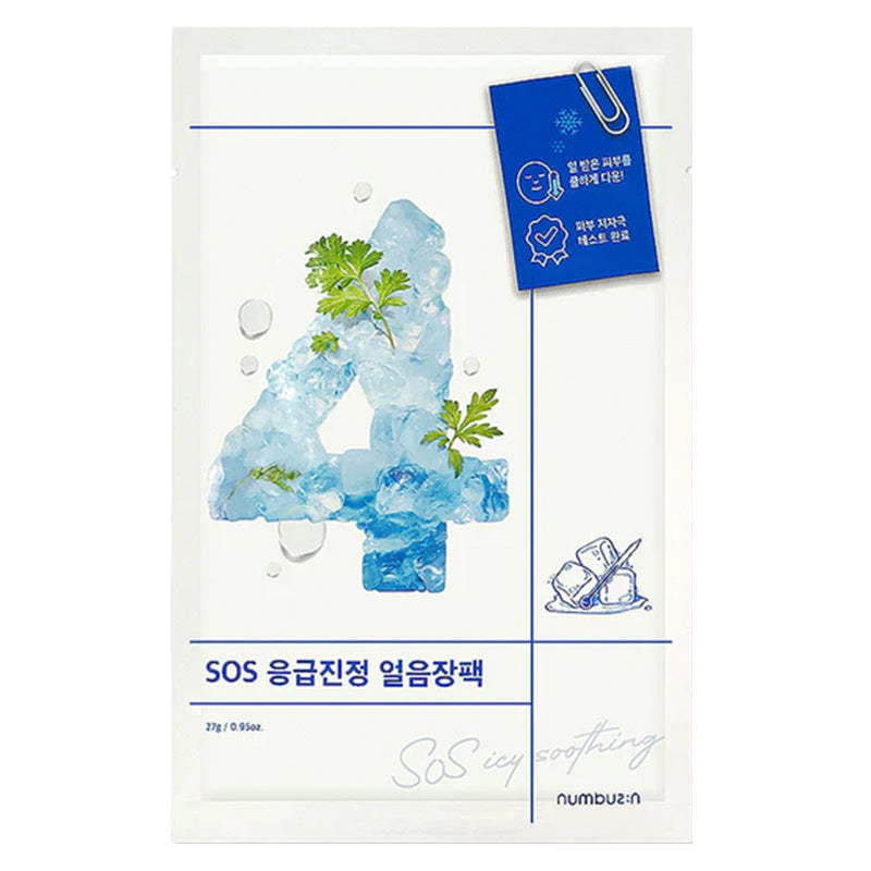 (Numbuzin) No.4 Icy Soothing Sheet Mask 1ea