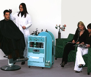 O2LOS oxygen hair care, oxygen skin care and oxygen aroma: the New other hair salon equipment