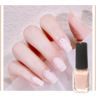OEM Custom Private Label Gel Couture Water Based Air Dry Nail Polish Clear Peel off Nail Polish for Nail Manicure