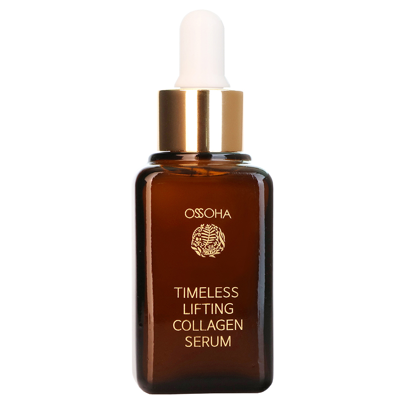 OSSOHA TIMELESS LIFTING COLLAGEN SERUM : INTENSIVE ANTI-WRINKLE CARE, PEPTIDE COMPLEX DOUBLE COLLAGE