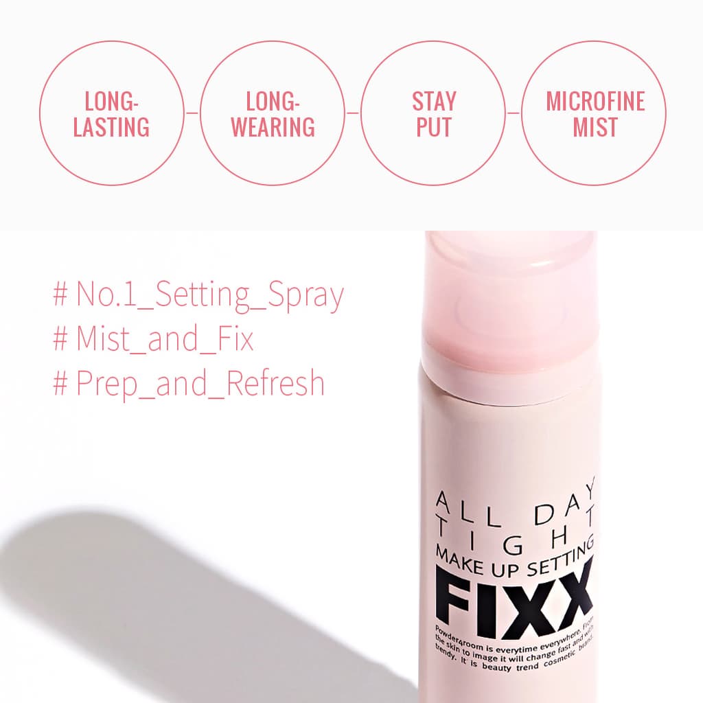 POWDER4ROOM ALL DAY TIGHT MAKE UP SETTING FIXX
