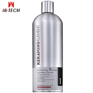Private label wholesale professional Brazilian clarifying deep cleaning complex smoothing bio keratin hair shampoo