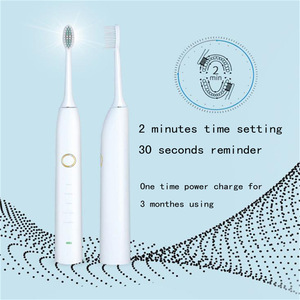 Rechargeable electronic toothbrush FDA Approved Oral care sonic electrical toothbrush with toothbrush head
