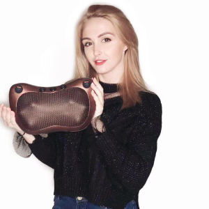 Relaxation Massage Pillow Vibrator Electric Shoulder Back Heating Kneading Infrared therapy pillow shiatsu Neck Massager