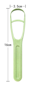 Scraper/cleaner/Bacteria inhibiting for Optimal Oral Hygiene