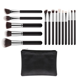 Traveling Wholesale Makeup Brushes 15pcs Customized Package Professional  Cosmetics Applicator For Set Powder Eyebrow Eyeshadow