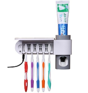UV Ultraviolet Family Toothbrush Sanitizer Sterilizer Cleaner Storage Holder New