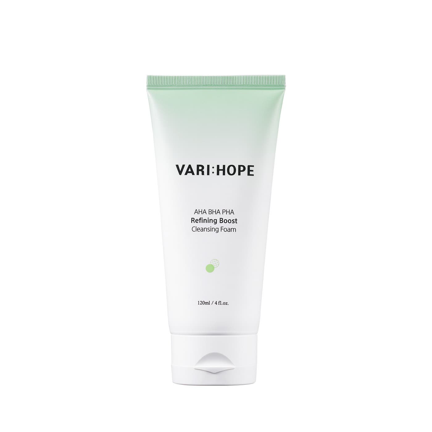 VARIHOPE AHA BHA PHA Refining Boost Cleansing Foam