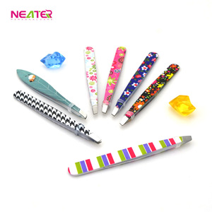 Wholesale Beautiful Girl Various Style Stainless Steel Beauty Eyebrow Tweezers