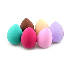 Wholesale Customized Color Waterdrop Shape Puff Makeup Sponge Make Up Powder Puff