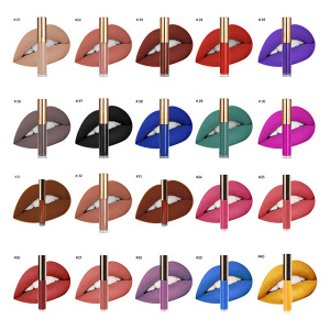 Wholesale Matte Private Label Logo Liquid Mat Lip Sticks Liquid Lip Stick