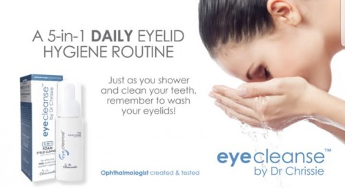 Eyecleanse by Dr Chrissie eyelash cleanser