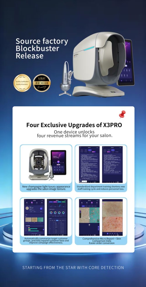 StarTest X3PRO‑AI AI Skin Analyzer Facial Skin Analysis Machine